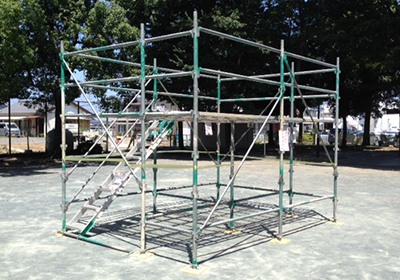 夏祭り用やぐら 愛知県豊川市のイベント用品レンタル専門のアスク|豊田・岡崎 / 夏祭り